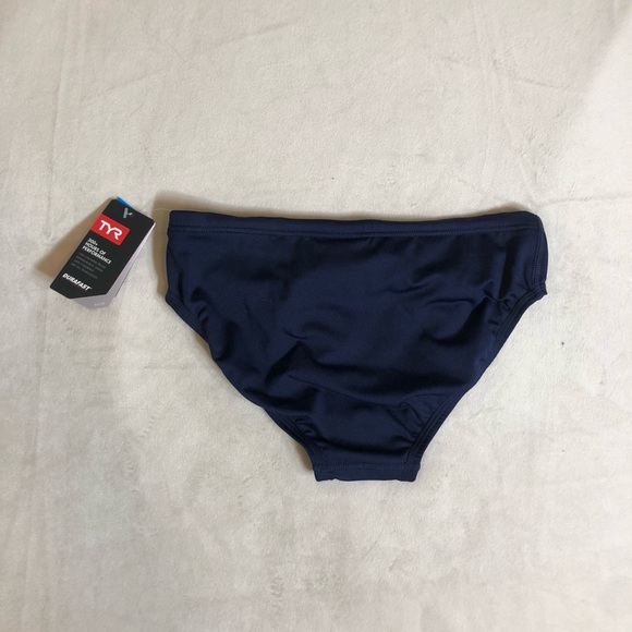 Blue TYR double lined swim brief

Size 30 - Picture 4 of 4